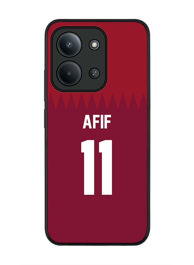For Xiaomi Poco C85 4G Case,Slim fit Camera Protection, Shockproof Thin Phone cover  - Football - Qatar,  Afif